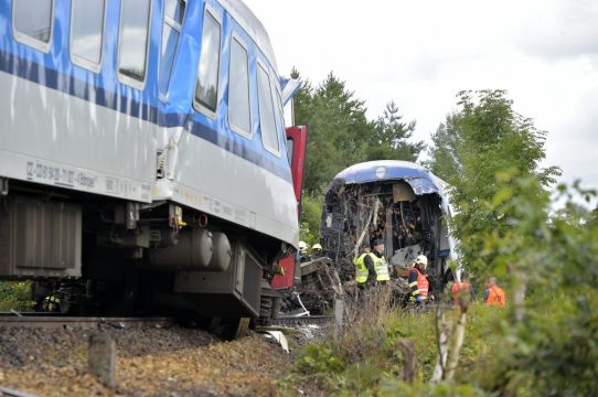 Three Killed As Passenger Trains Collide In Czech Republic