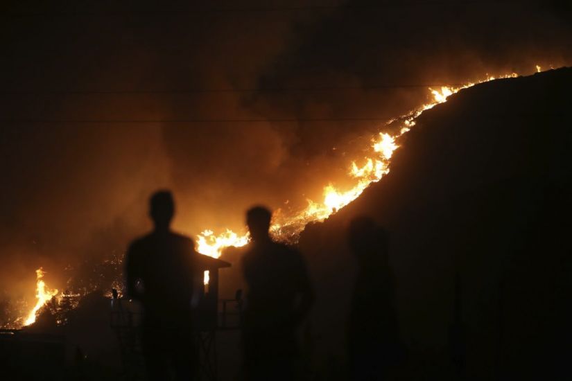 Wildfires Burn For An Eighth Day In Coastal Turkey