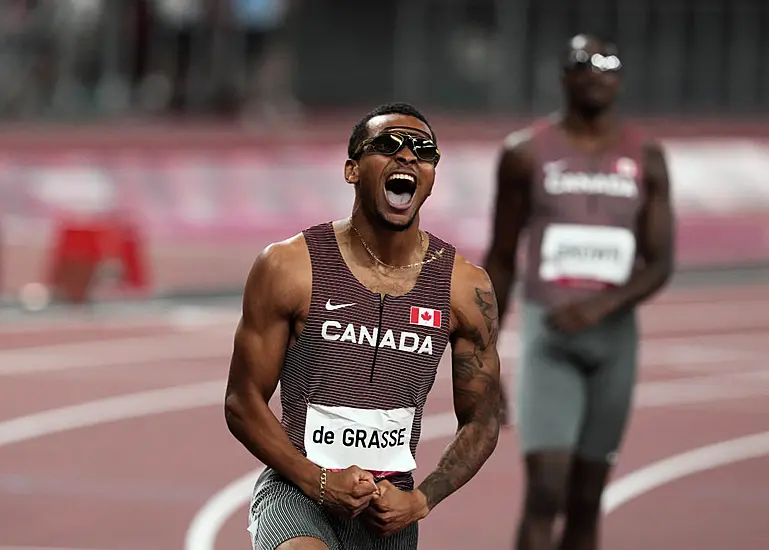 Canadian Andre De Grasse Wins Men's 200 Metre Final