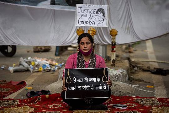 Suspected Rape And Murder Of Girl Sparks Protests In Indian Capital