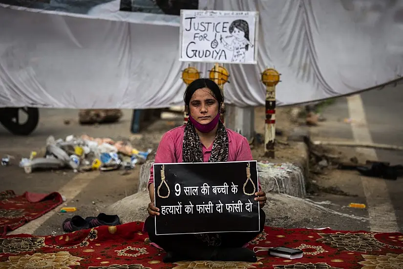 Suspected Rape And Murder Of Girl Sparks Protests In Indian Capital