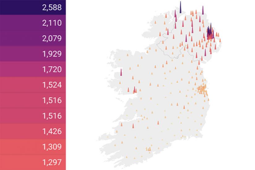 Covid Hotspots In Ireland: How Many Cases In Your Area?