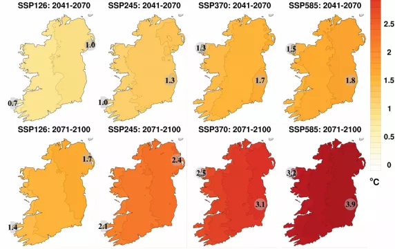 Less Heating And More Air Con: How Will Ireland’s Climate Change By 2050?