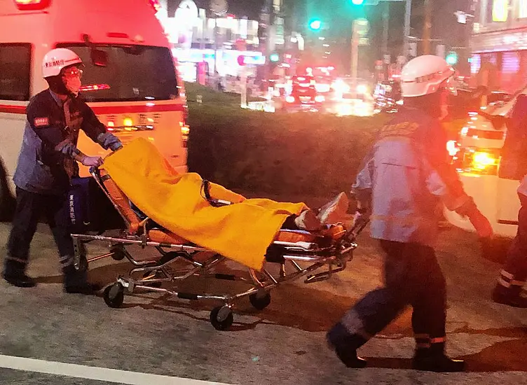 Man Held After Stabbing Passengers On Commuter Train In Tokyo