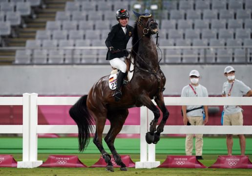 German Pentathlon Coach Thrown Out Of Tokyo Games For Punching A Horse