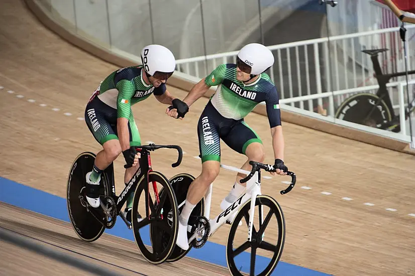 Disappointing Finish For Irish Team In Men's Madison