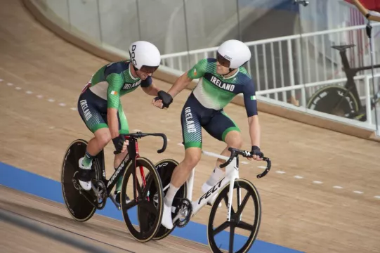 Disappointing Finish For Irish Team In Men's Madison