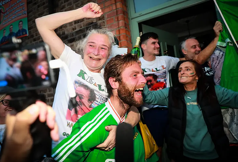 Joyous Scenes As Kellie Harrington's Family And Friends Celebrate Her Gold Medal