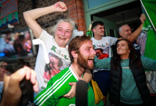 Joyous Scenes As Kellie Harrington's Family And Friends Celebrate Her Gold Medal