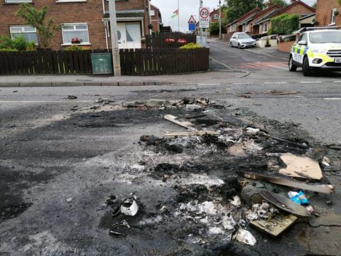 Petrol Bombs Thrown During Night Of Disorder In Co Tyrone