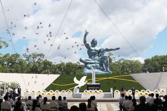 Nagasaki Marks 76Th Anniversary Of Us Atomic Bombing