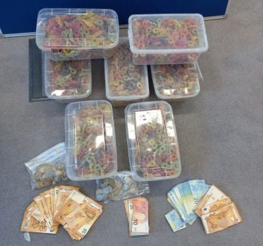Cannabis Jellies Worth Over €33,000 And Cash Seized In Dublin