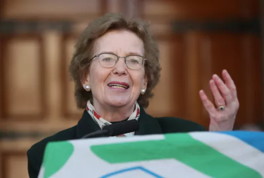 Mary Robinson: Ireland No Longer A ‘Laggard’ On Climate Change