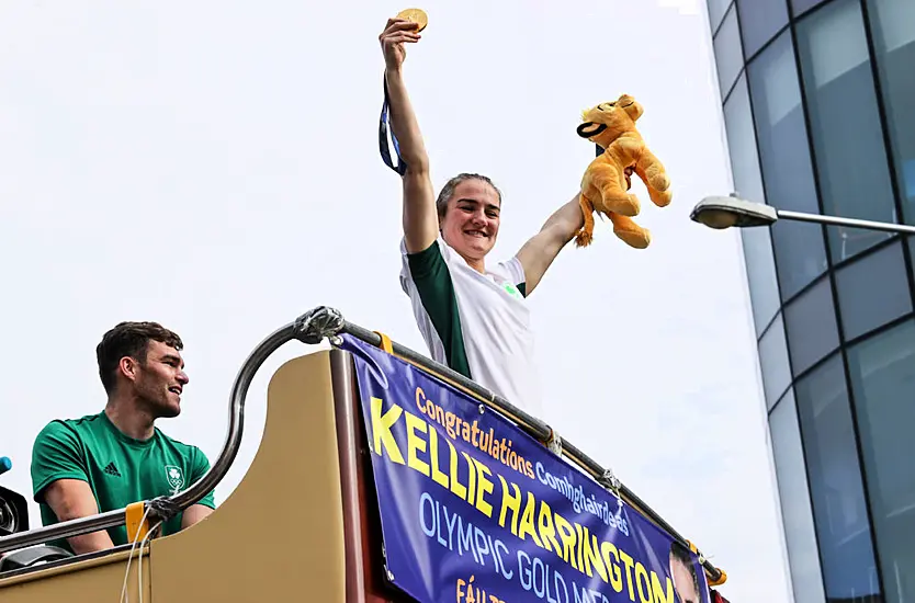 Kellie Harrington Receives Warm Welcome Home