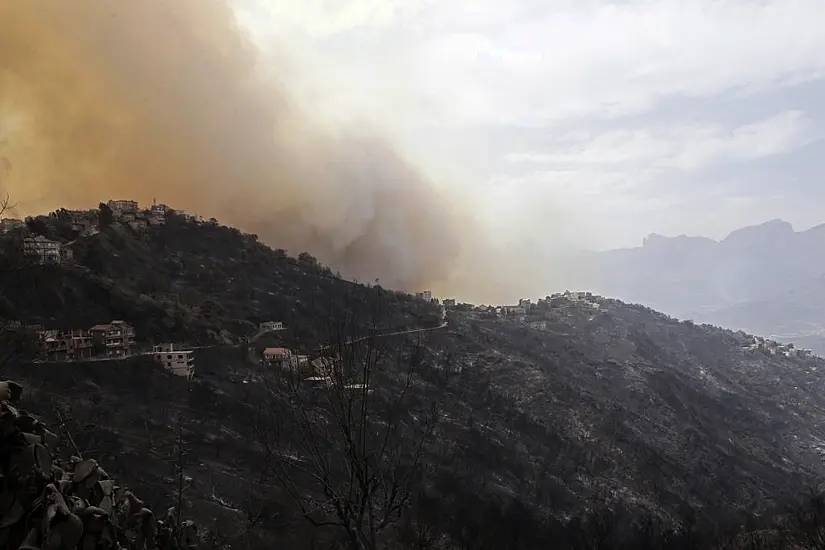 Dozens Of Deadly Fires Devour Algeria’s Northern Forests