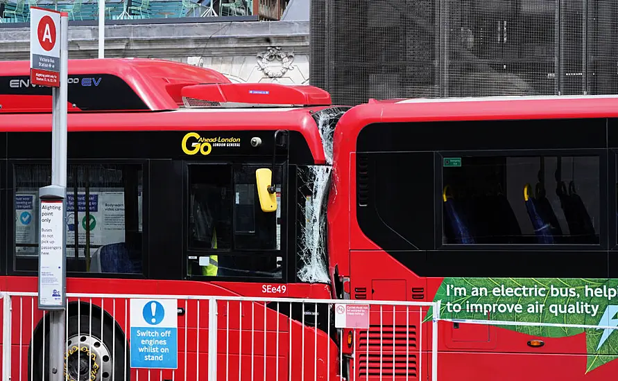 Woman Killed In Rush-Hour Bus Crash Outside London Railway Station