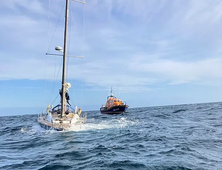 Four Rescued After Yacht Sinks Off Wexford Coast