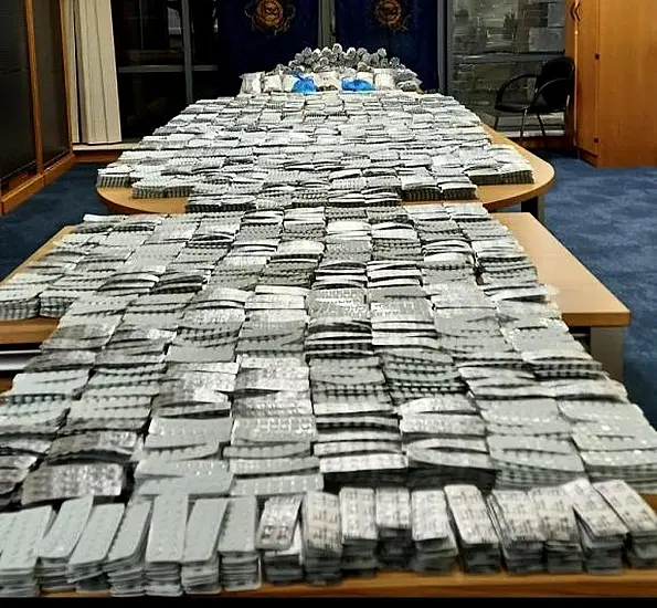 Benzodiazepine Tablets Worth €650,000 Seized In Louth