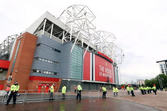 Six Arrested After Scuffles Broke Out Ahead Of Manchester United V Leeds Game