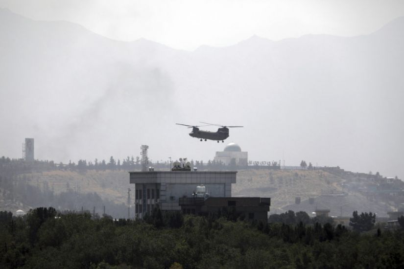 Taliban Seize Afghan City As Helicopters Land Near Us Embassy