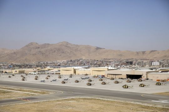 Westerners Head To Kabul Airport As They Flee Advancing Taliban Forces
