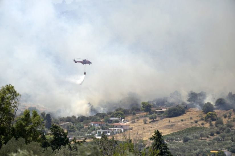 Firefighters Grapple With More Wildfires Near Greece’s Capital