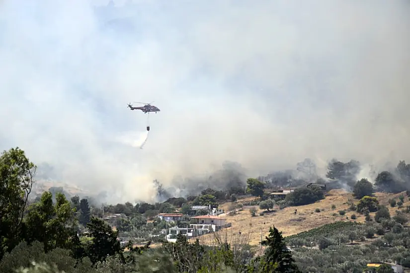 Firefighters Grapple With More Wildfires Near Greece’s Capital