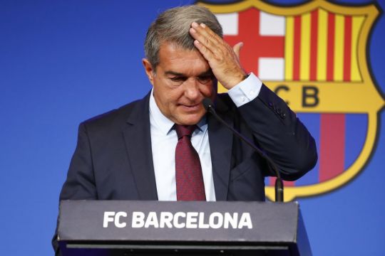 Barcelona’s Financial Situation ‘Very Worrying’ – President Joan Laporta