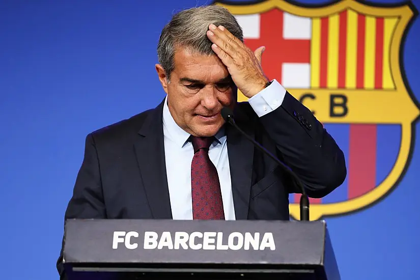 Barcelona’s Financial Situation ‘Very Worrying’ – President Joan Laporta