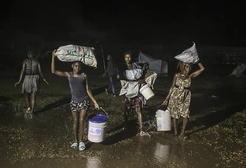 Tropical Storm Drenches Earthquake-Stricken Haiti