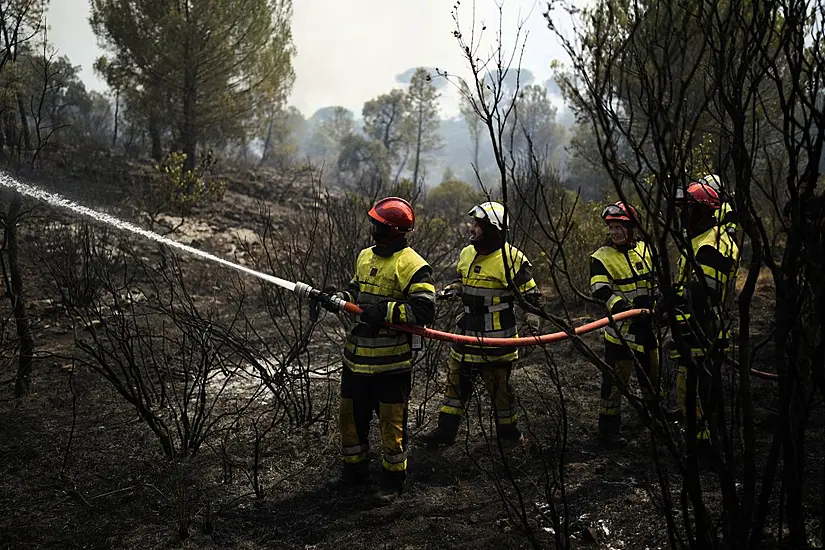 Thousands Evacuated As Crews Battle Wildfires Near French Riviera