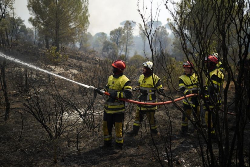 Thousands Evacuated As Crews Battle Wildfires Near French Riviera