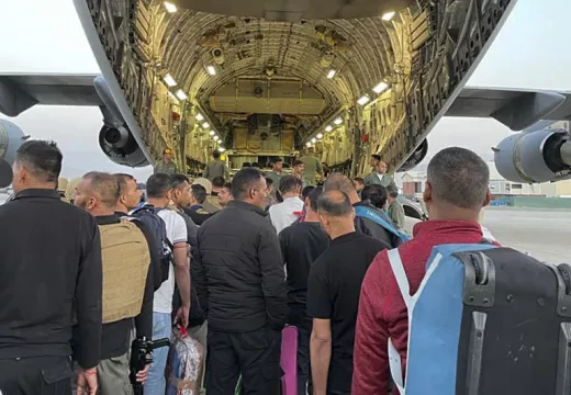 Viral Photo Shows 600 Afghans Cram Into Us Cargo Plane For Desperate Flight