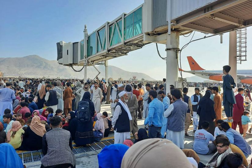 Kabul Airport Reopens To Receive Aid, Domestic Flights Restart