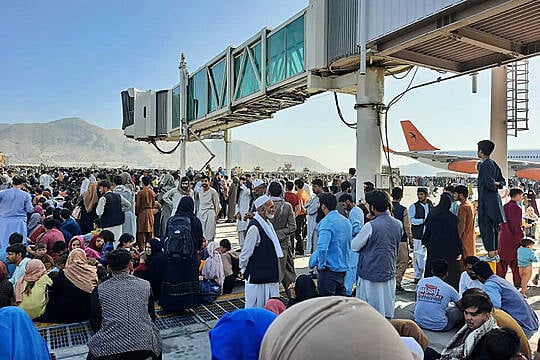 Kabul Airport Reopens To Receive Aid, Domestic Flights Restart