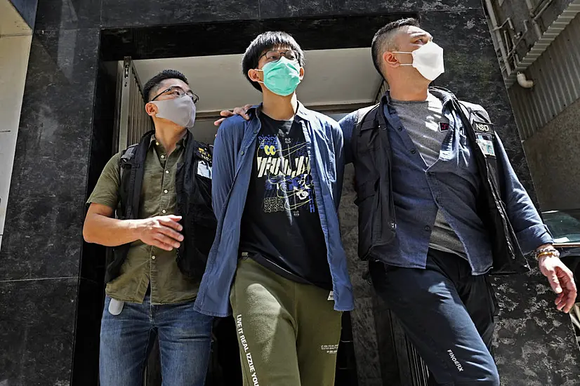 Four Members Of Hong Kong Student Union Held For ‘Advocating Terrorism’