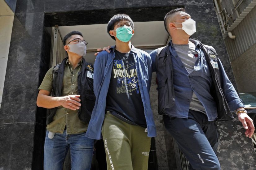 Four Members Of Hong Kong Student Union Held For ‘Advocating Terrorism’