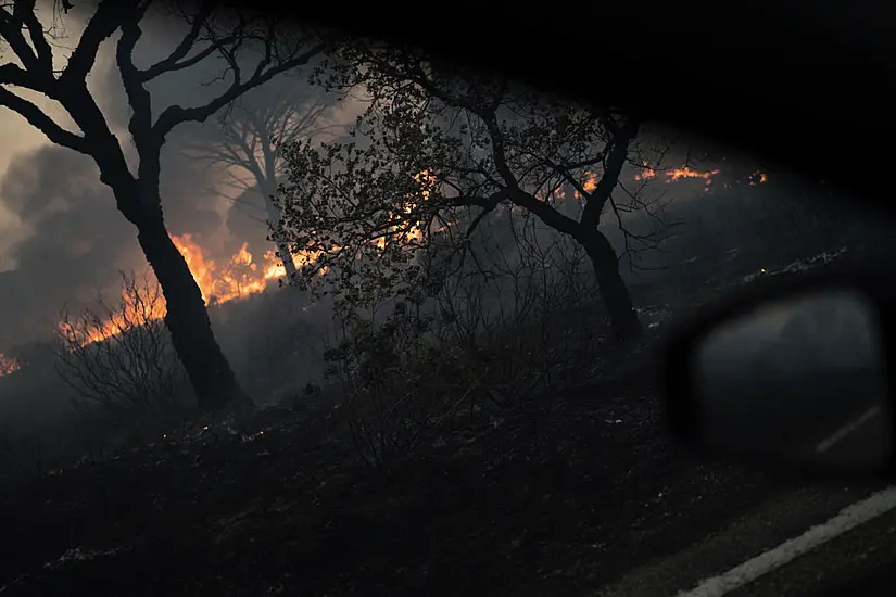 Two Killed As Forest Fires Continue To Burn Near French Riviera