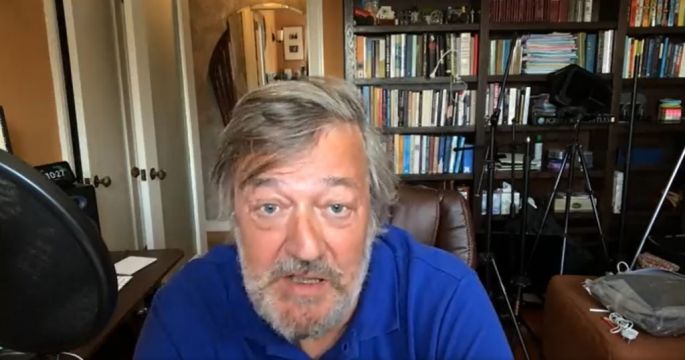 Stephen Fry Voices Support For Extinction Rebellion Protests