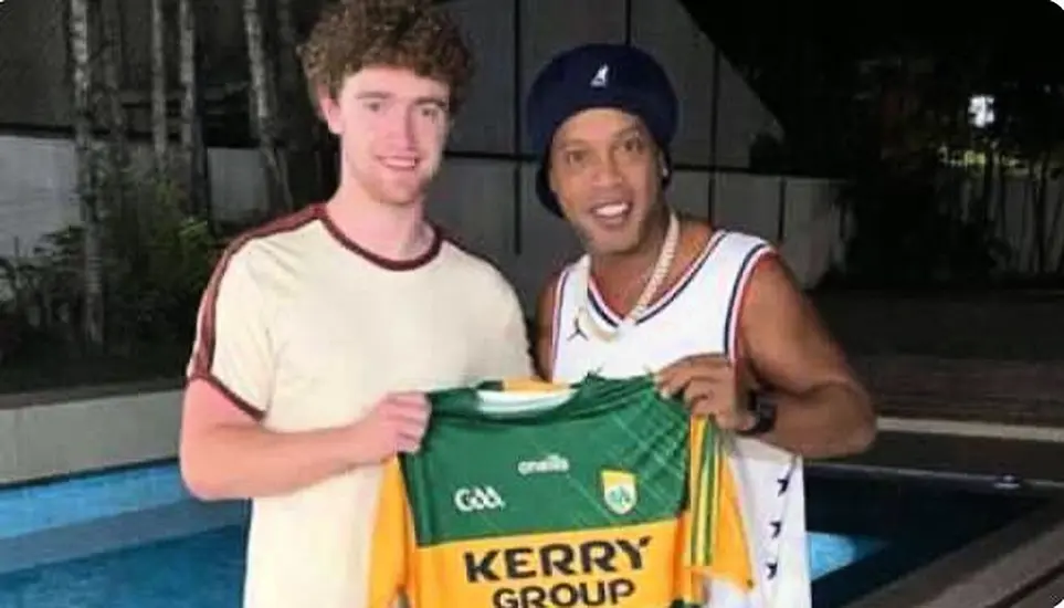 'Show Him Around The Beautiful Kingdom': Kerry's Paul Walsh Meets Brazilian Legend Ronaldinho