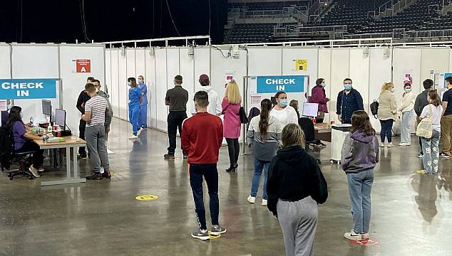 Queues At Vaccination Centres As 'Big Jab Weekend' Gets Under Way In North