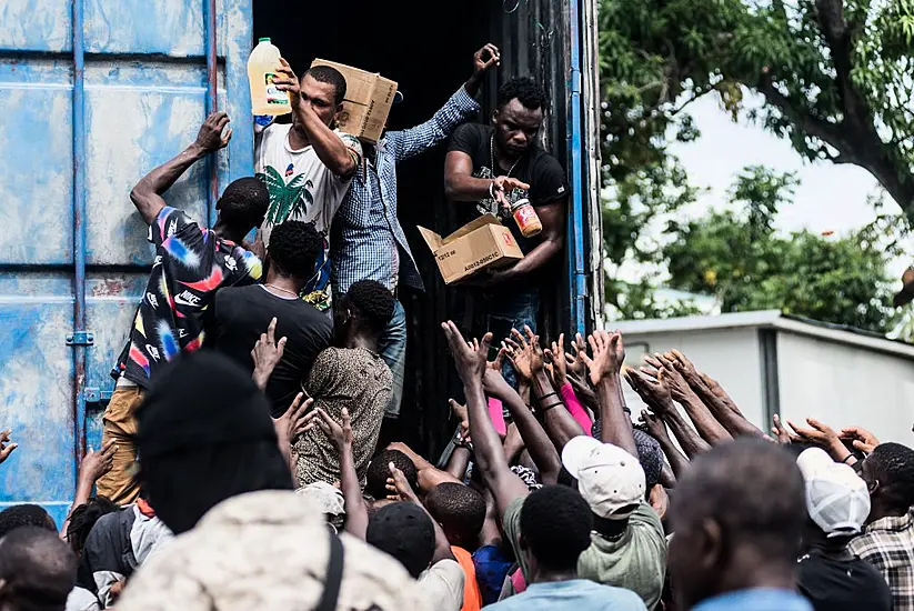 Haiti Faces Anger And Despair A Week After Quake, Fanning Security Fears