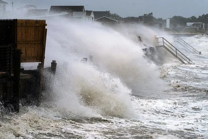 Tropical Storm Henri Makes Landfall On Us East Coast