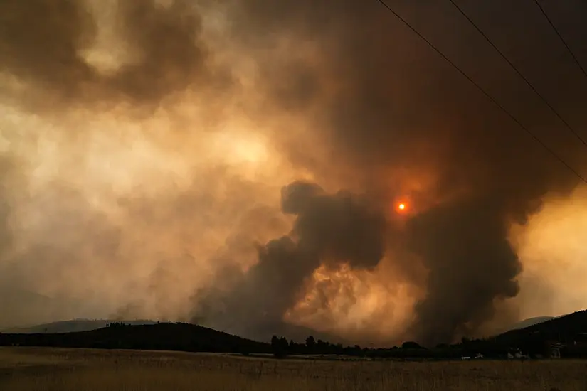 Two New Wildfires Break Out In Greece Amid Strong Winds