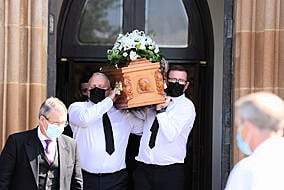 Tearful Scenes As New Mother Who Contracted Covid Laid To Rest In Derry