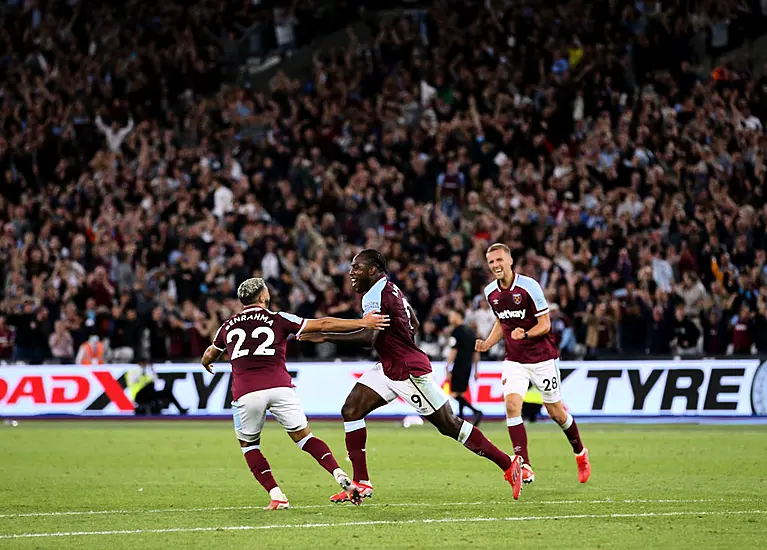 Michail Antonio Brace Sends Him Into Record Books And West Ham Top Of The League