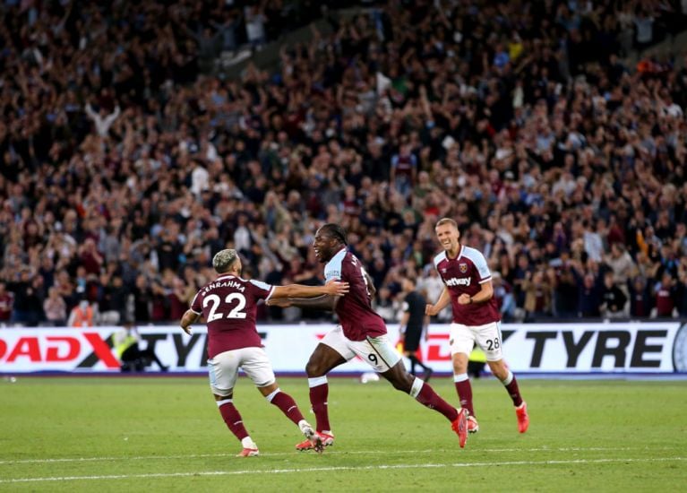 Michail Antonio Brace Sends Him Into Record Books And West Ham Top Of The League