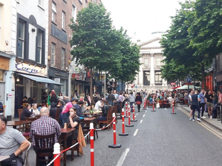 Pedestrianisation Of Dublin Streets Extended To End Of September, Council Confirms