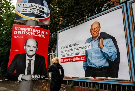German Spd Ahead Of Merkel's Conservatives A Month Before Election, Poll Shows