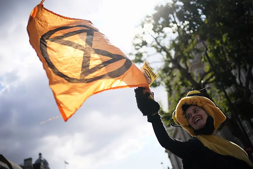 More Arrests Made As Extinction Rebellion Protests Cause Chaos In London